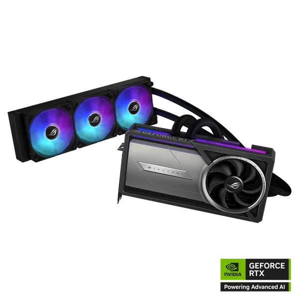 ASUS ROG Astral LC GeForce RTX 5090 Fluid Force GPU (manufacturer photo)