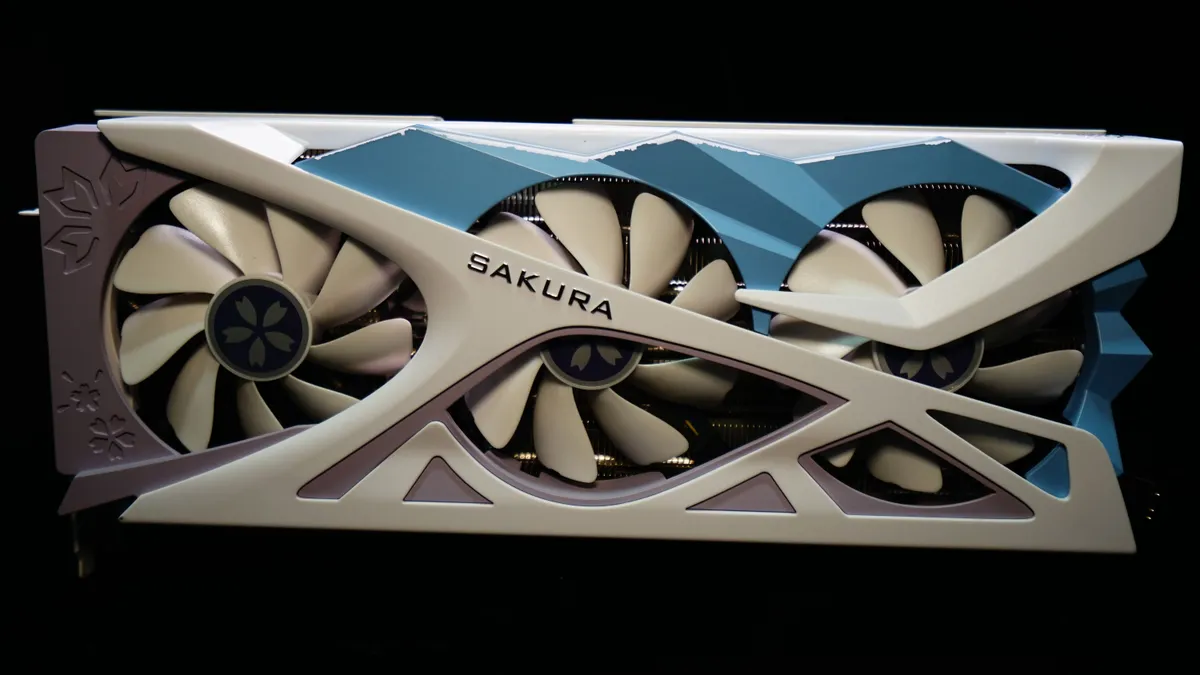 RTX 4070 Ti Super 16GB Yeston Sakura Limited Edition GPU