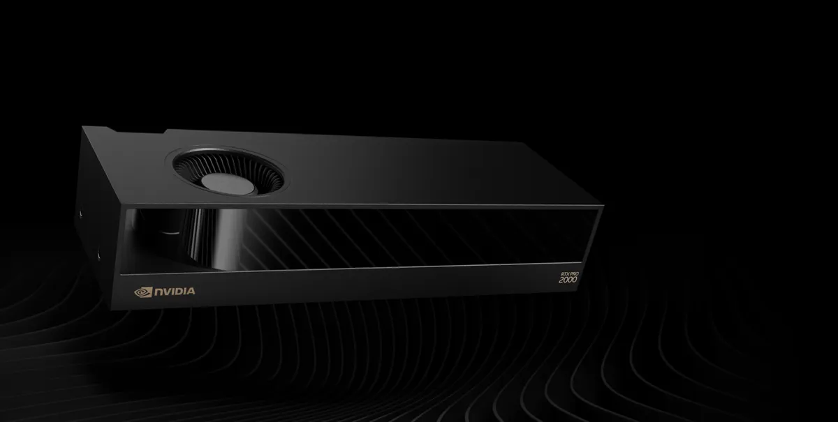 NVIDIA RTX PRO 2000 Blackwell GPU (manufacturer photo)