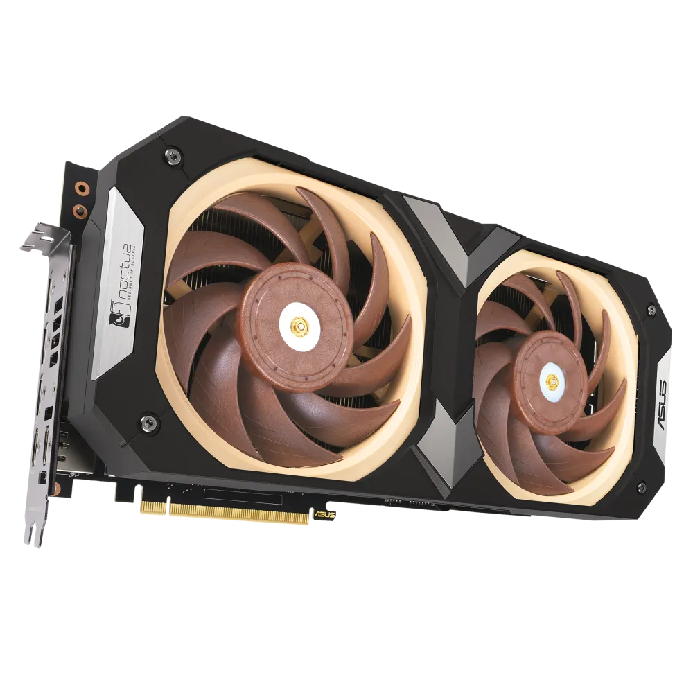 ASUS GeForce RTX 4080 16GB GDDR6X Noctua OC Edition (manufacturer photo)